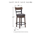 Ashley Express - Caitbrook UPH Swivel Barstool (1/CN)