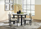 Ashley Express - Xandrum Dining Table and 4 Chairs