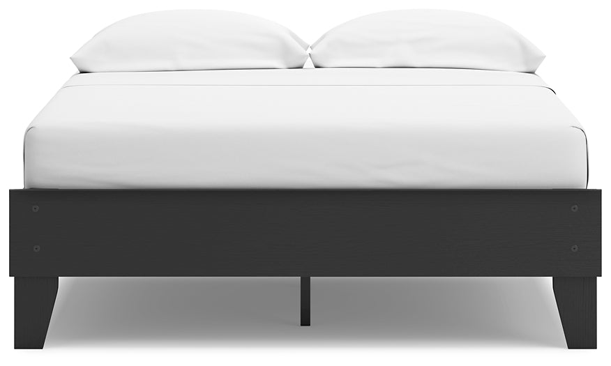 Ashley Express - Socalle Full Platform Bed with Dresser and Nightstand