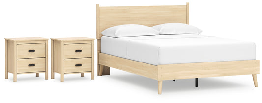 Ashley Express - Cabinella Queen Platform Panel Bed with 2 Nightstands