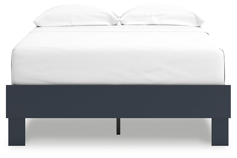 Ashley Express - Simmenfort Full Platform Bed with Dresser, Chest and Nightstand